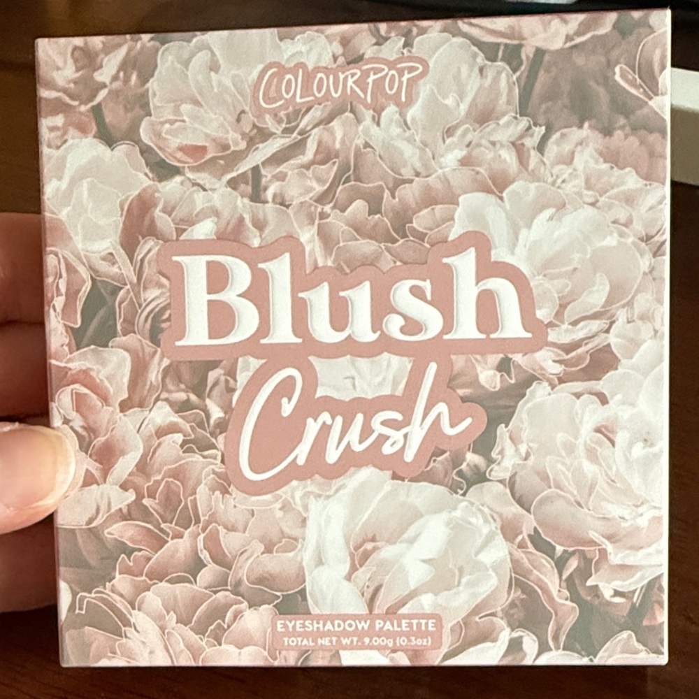 ColourPop Blush Crush Floral Eyeshadow Palette